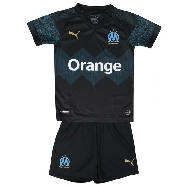 Camiseta Marsella 2ª Niño 2018-2019 Negro